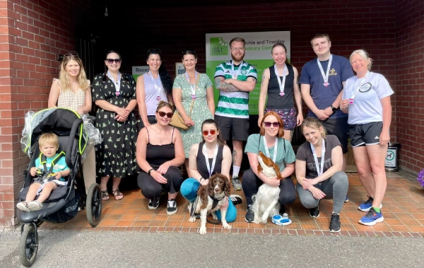 rugeley vets raise money for WWF charity