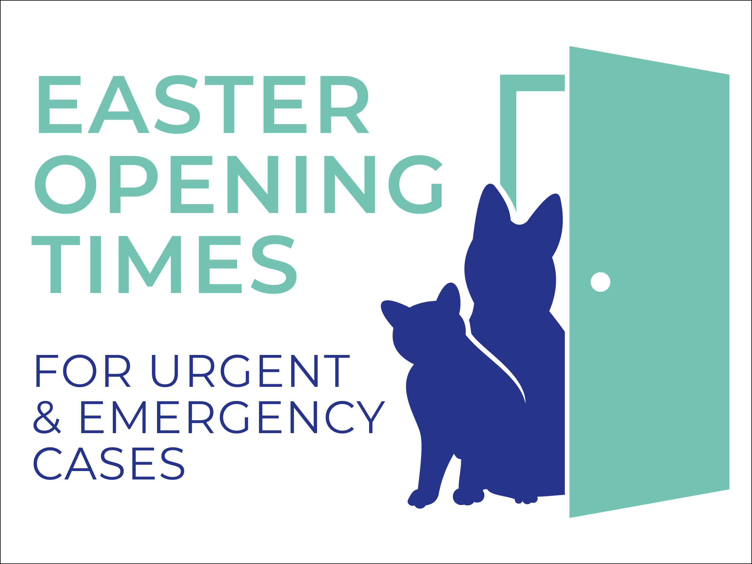 Easter opening times