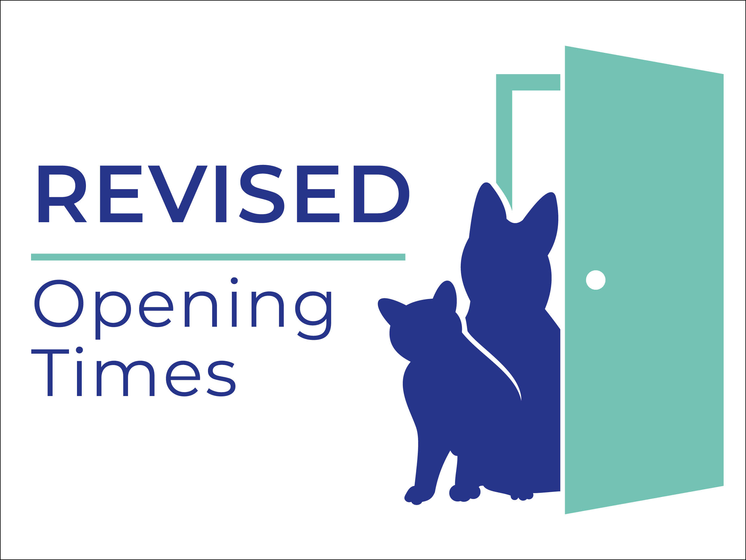Revised opening hours