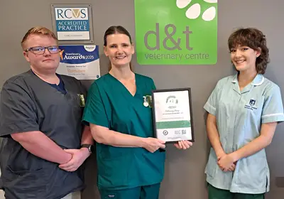 Top accolade for vet's environmental work